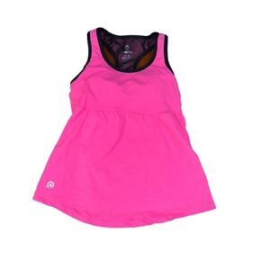 OUTSPOKEN Padded Pink Athletic Tank Top Size XS